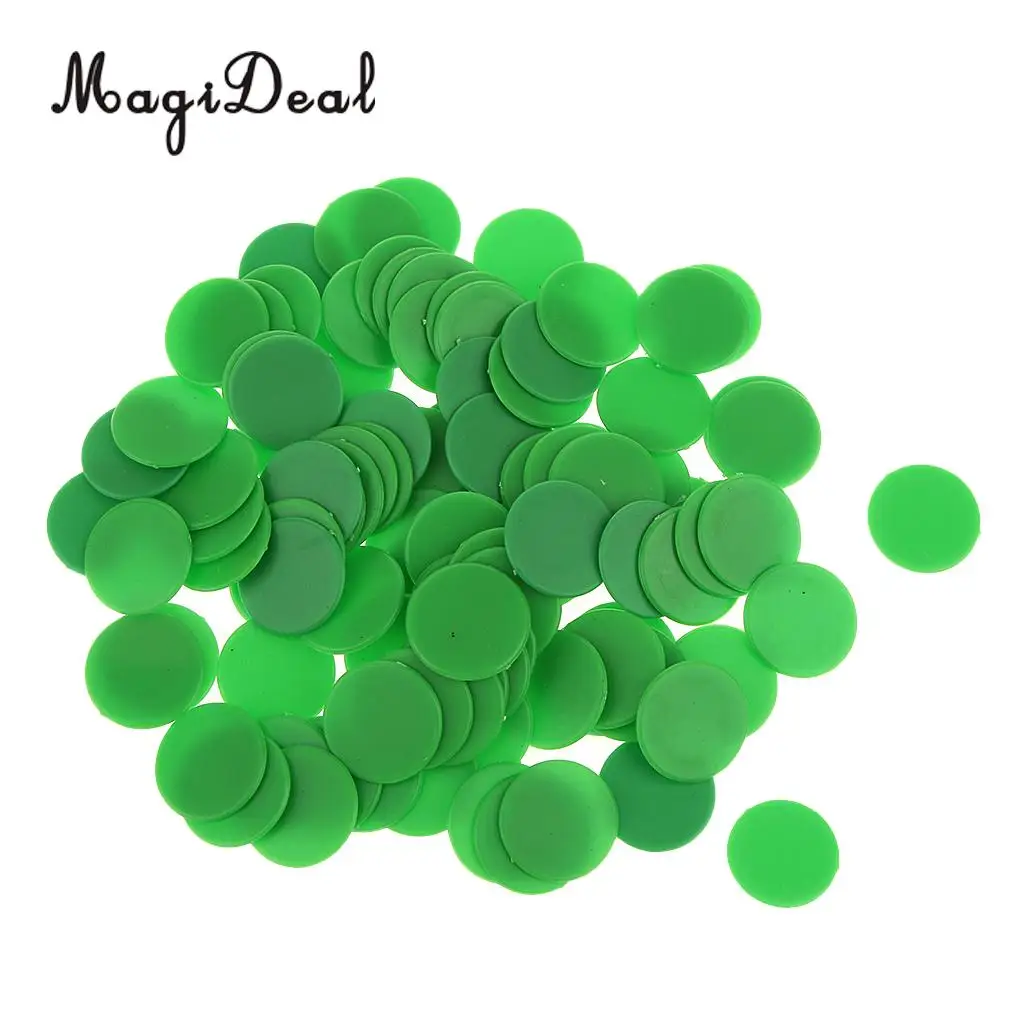 MagiDeal 100 непрозрачная пластиковая настольная игра счетчики tidly winks Numeracy обучение