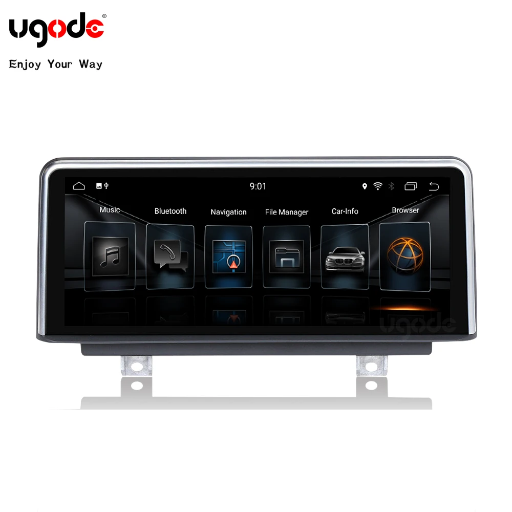 Мультимедийная автомобильная система Ugode Android навигация GPS плеер для BMW X1 F48 NBT OS 7 1