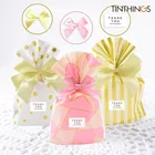 10 шт., подарочный пакет с ленточным бантом