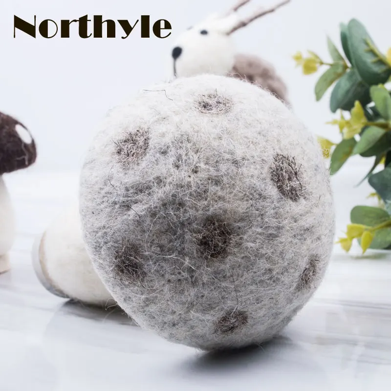 mini three wool mushroom miniature home decoration accessories fairy garden miniatures christmas figurine gift|gift gifts|gift christmasgift |