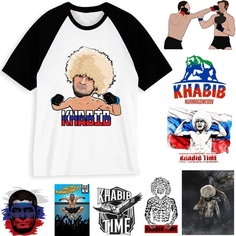 Горячая Распродажа Khabib Nurmagomedov Мужская/женская футболка с принтом на заказ