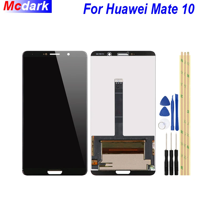 Для Huawei Mate 10 ALP L09 L29 AL00 ЖК дисплей и сенсорный экран дигитайзер в сборе Замена +