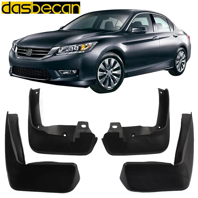 

Dasbecan Car Mudguards For Honda Accord U.S Version 2008-2012 Fender Accessories Splash Guard Paneling 2009 2010 2011