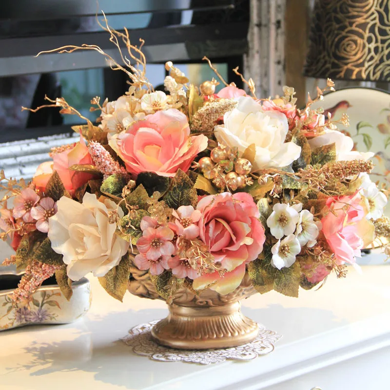 Para Jardim для Cam Vazo Gold Deco дом Jarrones Decorativos современный Декор дома аксессуары