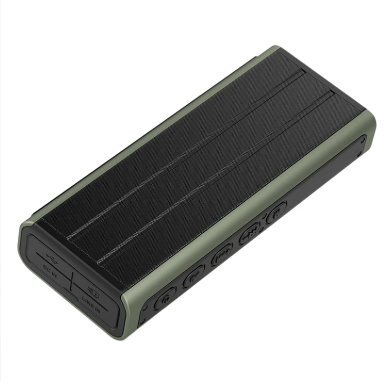2x5 Вт супер бас открытый 4 2 Bluetooth динамик сильная Светодиодная лампа 4400 мАч