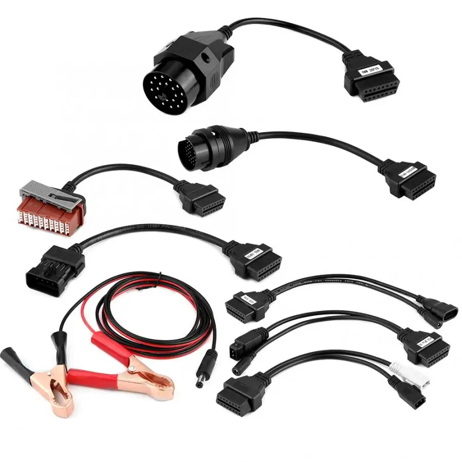 8 шт. OBD2 кабели OBDII разъемы для DS150E Автомобильные диагностические инструменты