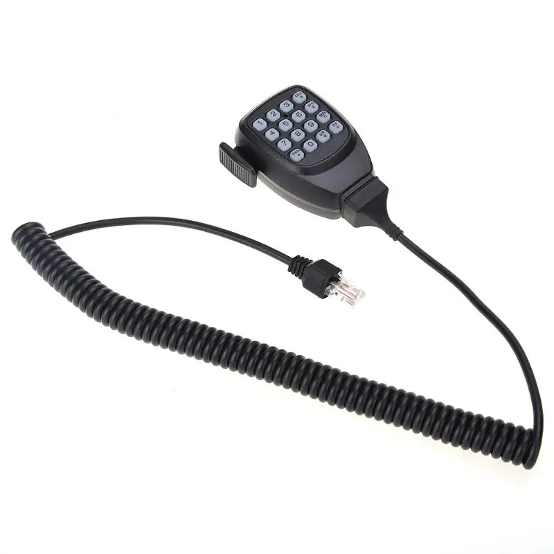 Профессиональный 3 m/9 8 Ft динамик 16 клавишный микрофон мобильное радио для Kenwood TK 686