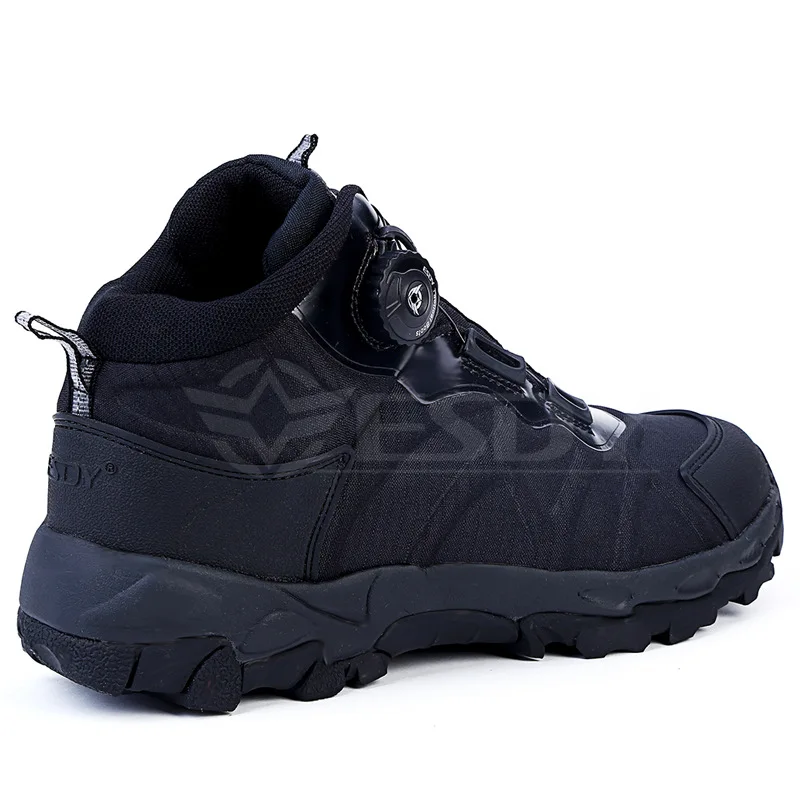 Harga Pria Outdoor Hiking Trekking Olahraga Taktis Militer Boots Musim Dingin Kulit Renda Tentara Tempur Pergelangan Kaki Datar Keselamatan Kerja Pria Sepatu
