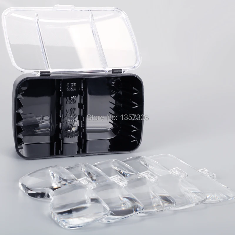 

Eyelash Extension 5 Lens Adjustable Headband Magnifying Glass With LED Light lamp For Beauty Tattoo Magnifying Glasses For