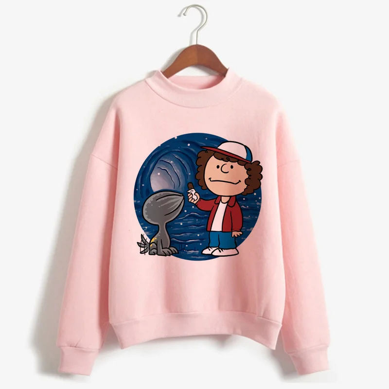 Новое поступление странные вещи Харадзюку толстовки с принтом женские свитшоты