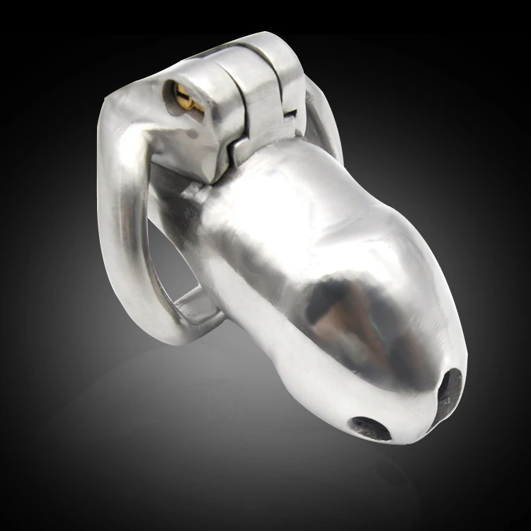COUPER Stainless Steel Male Chastity Device Cock Cage Virginity Lock Penis Ring Belt Adult Game CPA256 | Красота и здоровье