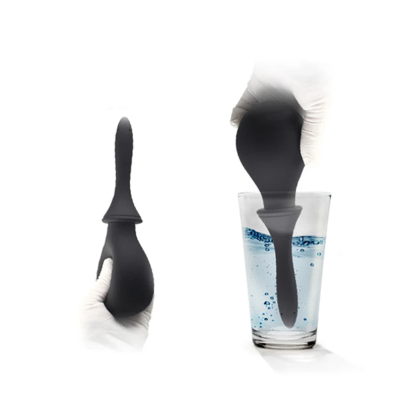 Anal Cleaner Enema Syringe Plug Rinse Butt Vaginal Cleaning Device Rectal Sprayer Adults Sex Toys for Men Women Shower | Красота и
