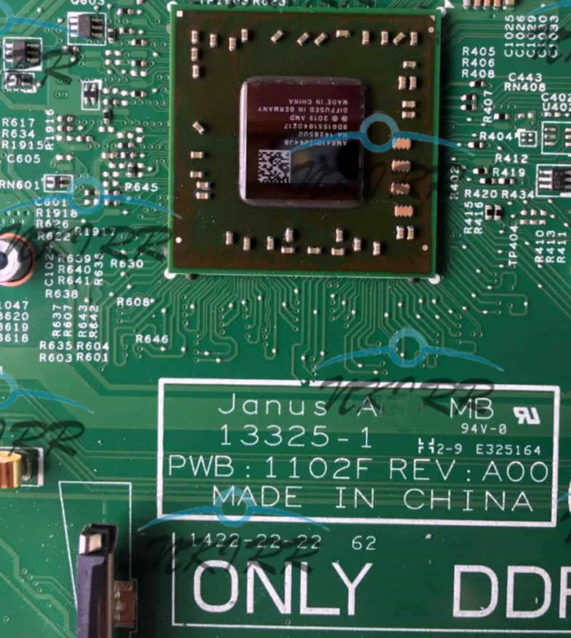 Материнская плата Janus AMD MB 13325-1 PWB:1102F PYMF3 0PYMF3 0J58Y9 J58Y9 DDR3 A8-6410 для DELL Vostro 14 3445 INSPIRON 15 3541 |