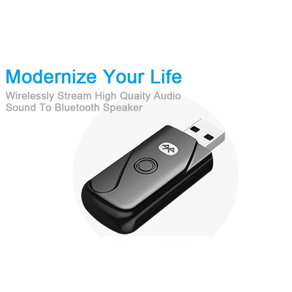 USB Bluetooth 4 2 передатчик беспроводной аудио Музыка гарнитура динамик