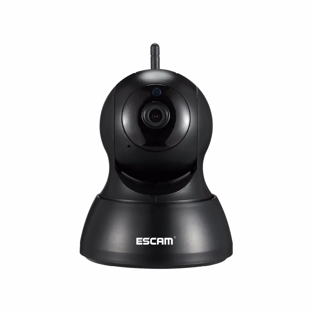 Фото Escam Qf007 1Mp 720 P Wi Fi ИК сигнализация панорамирования/наклона Ip камера Поддержка 64 г Tf