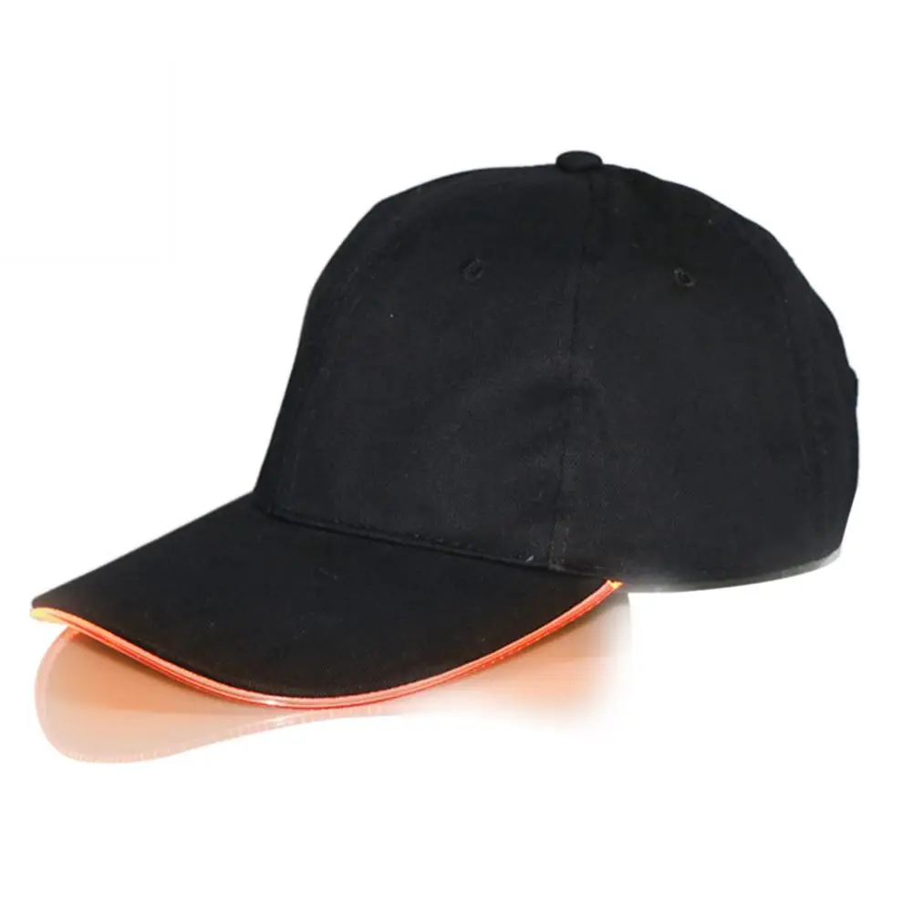 Новая светящаяся шляпа из оптоволокна в стиле хип хоп со светодиодной подсветкой