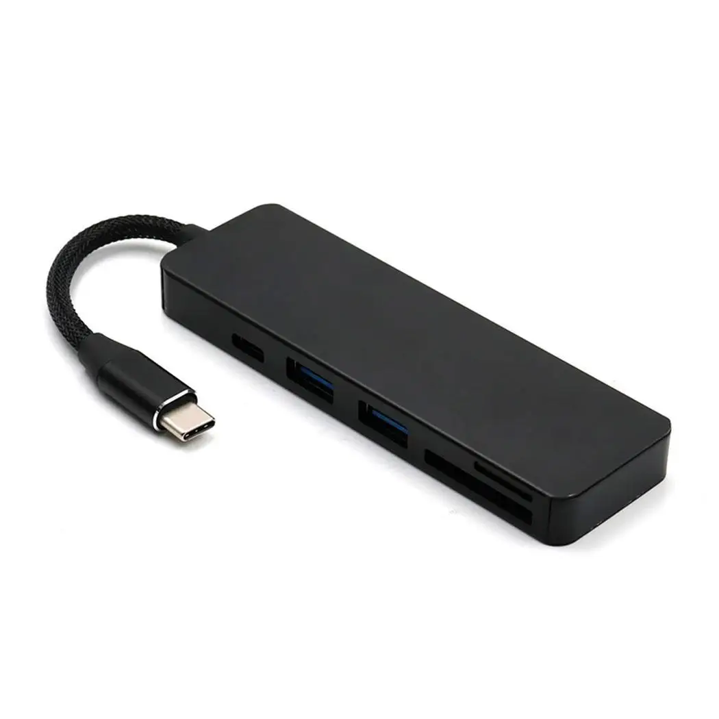Type-C to HUB Card Reader Multi-function SD TF Converter Macbook Silver Golden Black 0.059kg | Компьютеры и офис