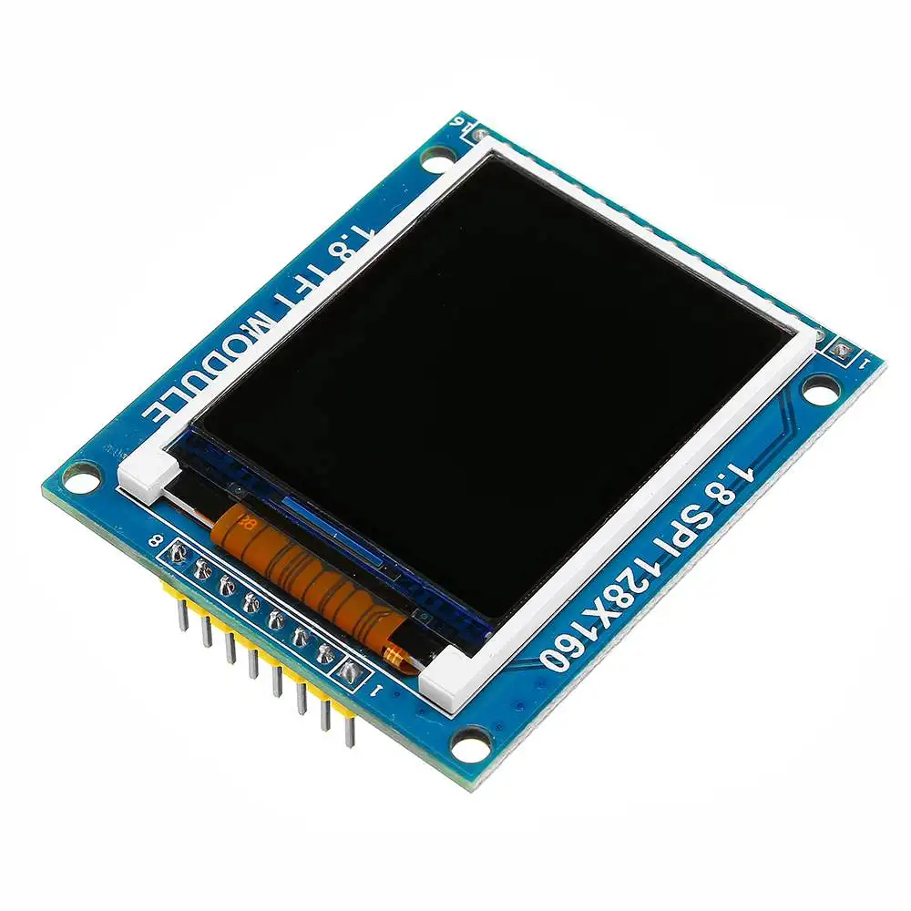 LEORY 1 8 дюймов 128X160 ILI9163/ST7735 TFT LCD модуль с печатной платой последовательный порт SPI 3 2