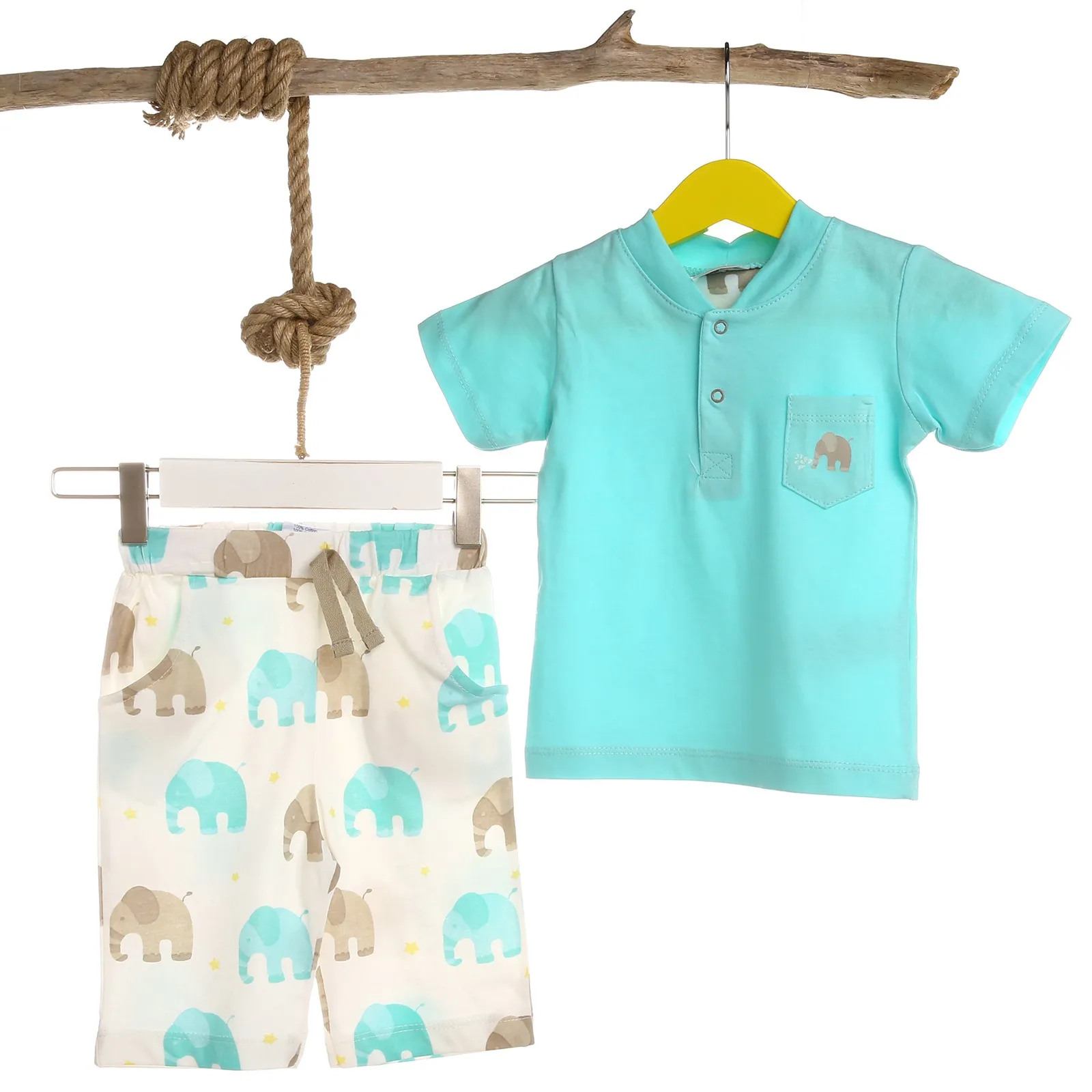 Luggi Elephant Baby зеленый 6 месяцев |