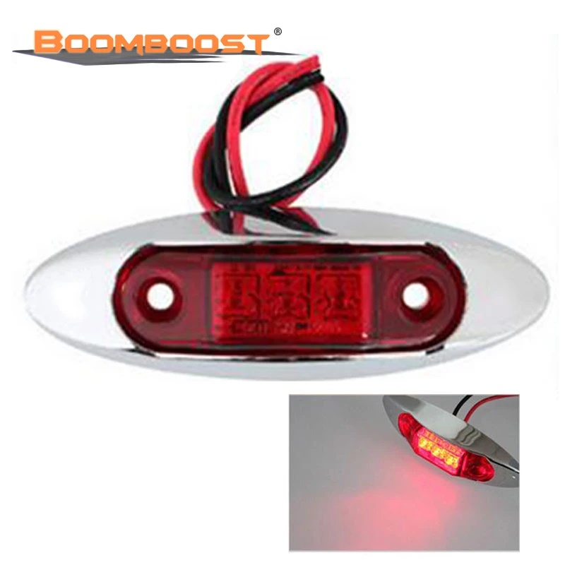 3 светодиодный боковой габаритный фонарь просвет задний 12V 24V для автомобилей