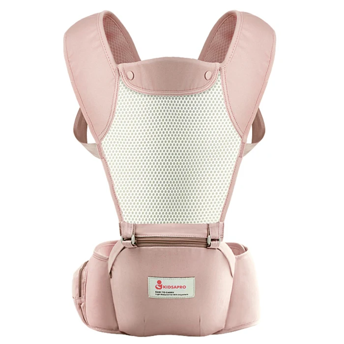 Kidsapro Y0212 Портативный 2 в 1 дышащий детский табурет на талии мягкий хлопковый