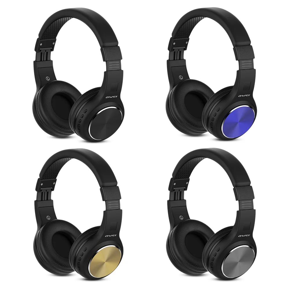 Беспроводные Накладные Наушники AWEI A600BL Bluetooth 4 2 высококачественные стерео