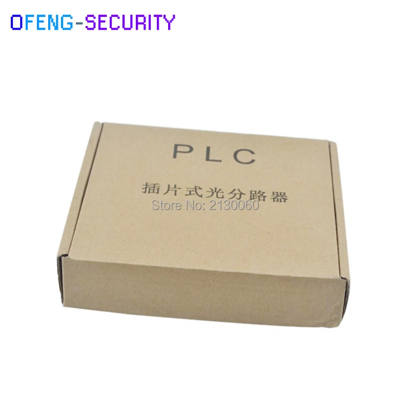 SC APC 1x4 волоконно оптический разветвитель plc плоский сплиттер типа waveguide divisor del