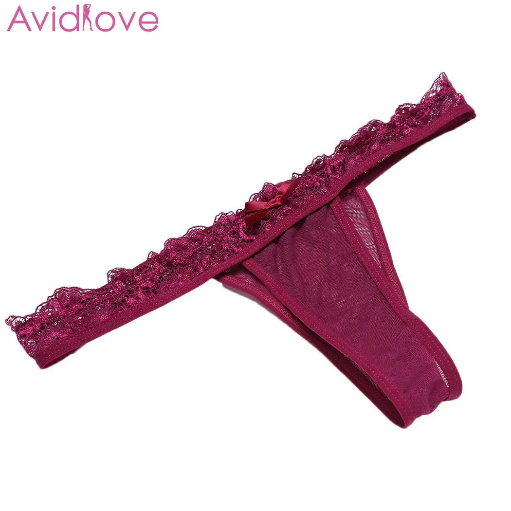 Женское мини-белье Avidlove сексуальное прозрачное кружевное белье с регулируемыми