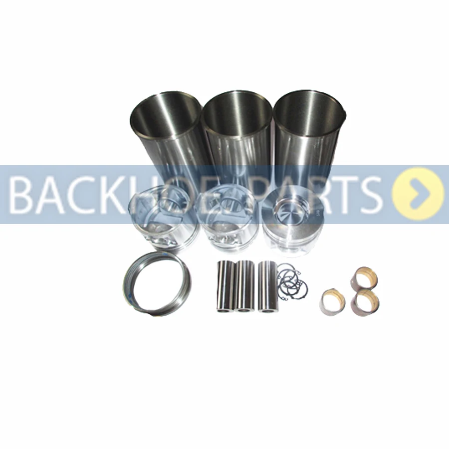 

Комплект гильзы цилиндра для Komatsu экскаватор PC25-1 PC30-7 PC35R-8 Yanmar двигатель 3TNE84 3TNE84T Komatsu двигатель 3D84E