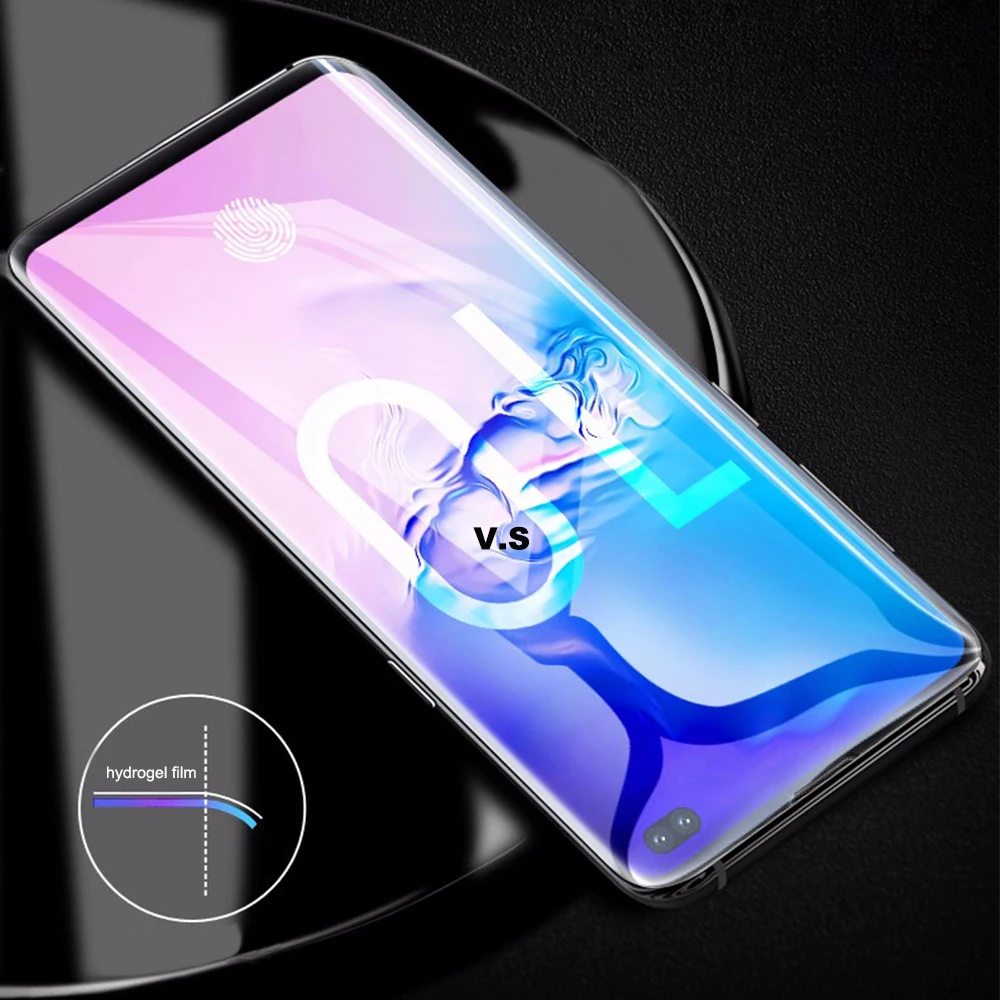 Полное покрытие нано экран протектор для Samsung Galaxy S10 Plus + S10E 5G A30 M10 мягкая