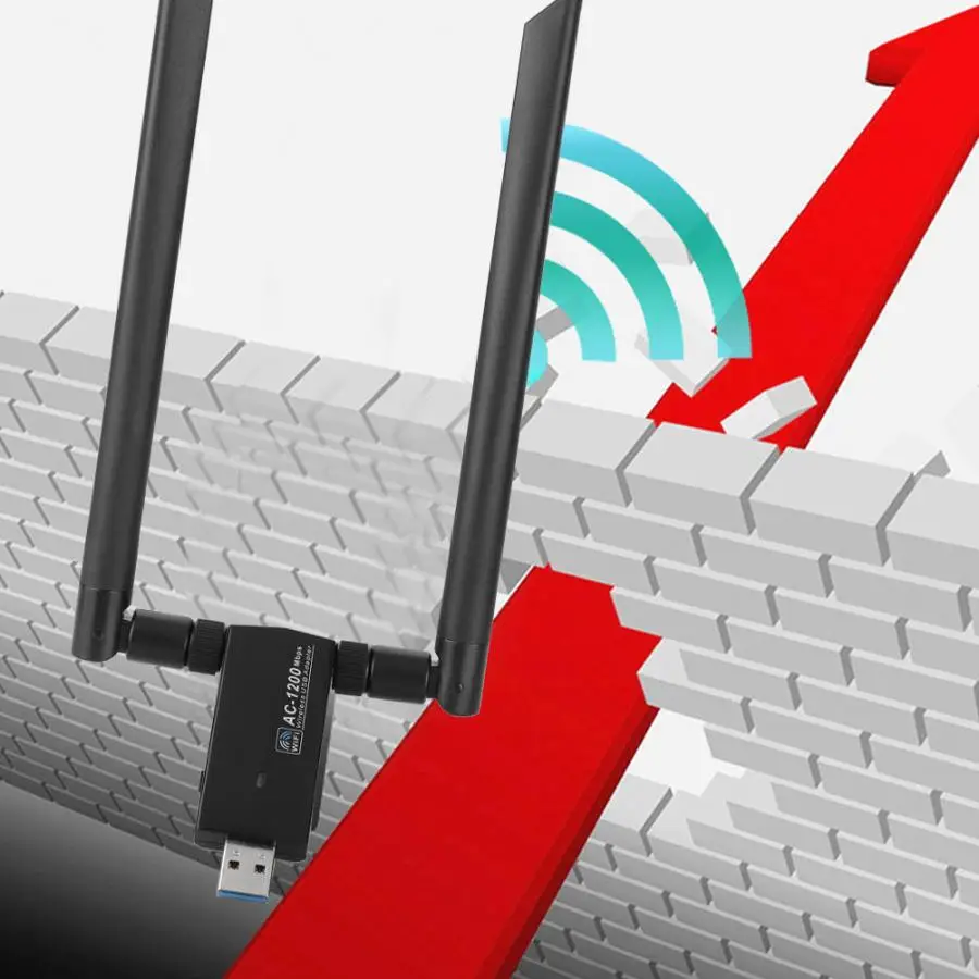 RTL8812AU AC USB 3 0 5 8G двухдиапазонный Wifi адаптер беспроводной сетевой для ноутбука и