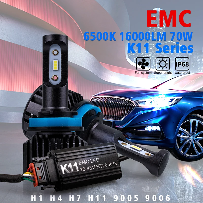 CARLitek Luces Led h4 Hi Lo светильник 9003 HB2 Автомобильный светодиодный головной анти emc без