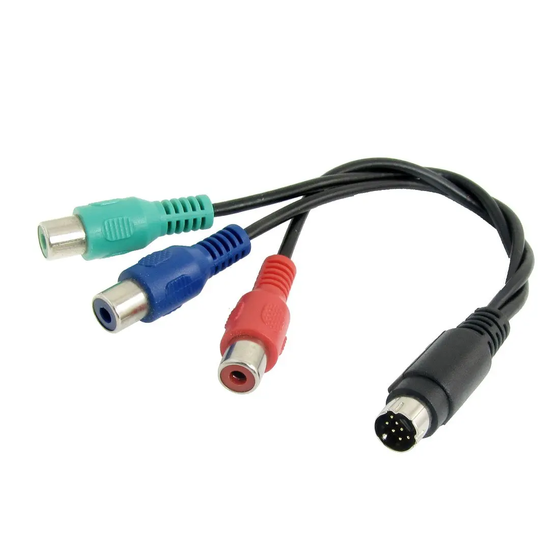 IG S Video 7 Pin to Female 3 RCA компонентный кабель 22 см для PC DVD HDTV| |