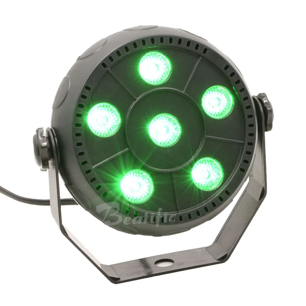 Мини светодиодный LED Par свет RGB мыть стены Эффект диско Dj портативный стробоскопы