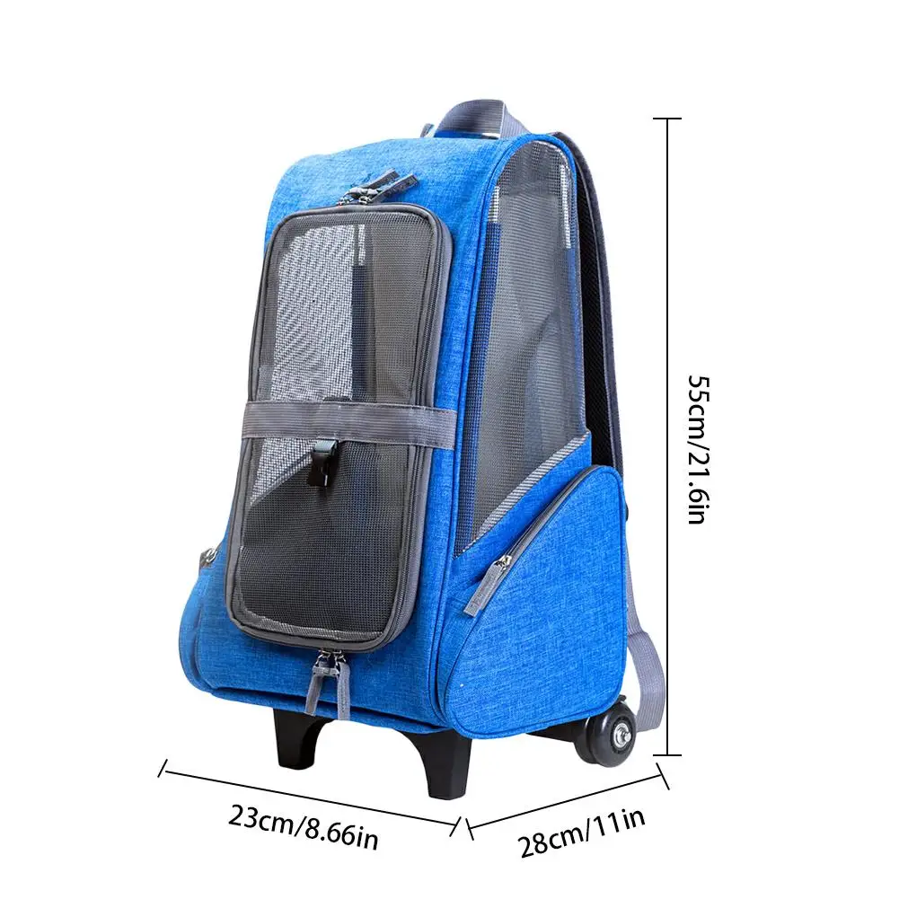 Переноска для собак путешествий домашних животных рюкзак прогулочная Тележка