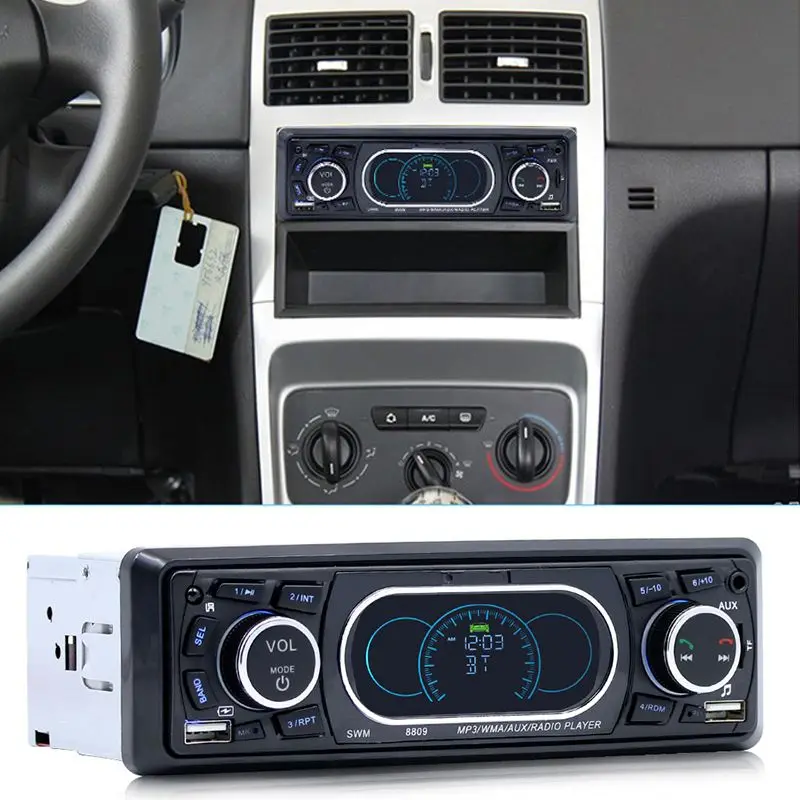HFES Автомобильный MP3 HD Bluetooth громкая связь вызов плеер 8809 fm радио музыкальный