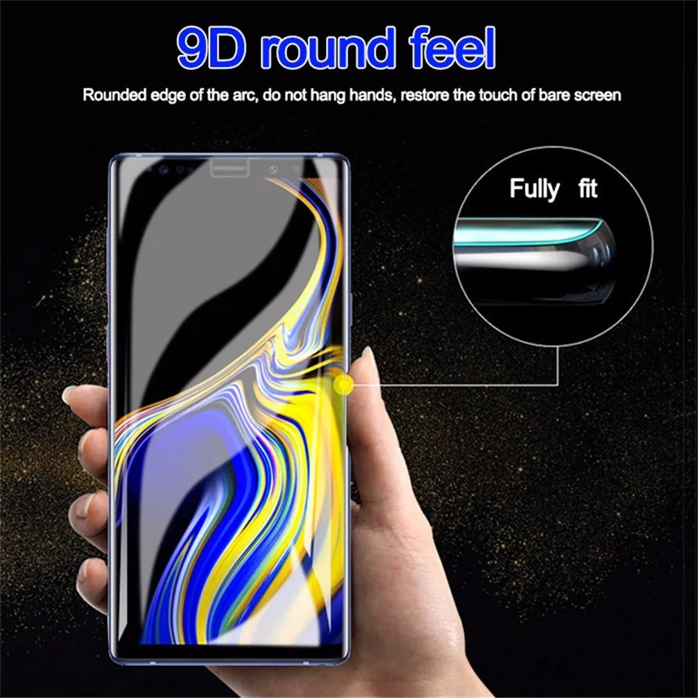 Мягкая Гидрогелевая пленка 9D с полным покрытием для Samsung Galaxy J4 J 4 6 A 8 Plus S10 20 Защита