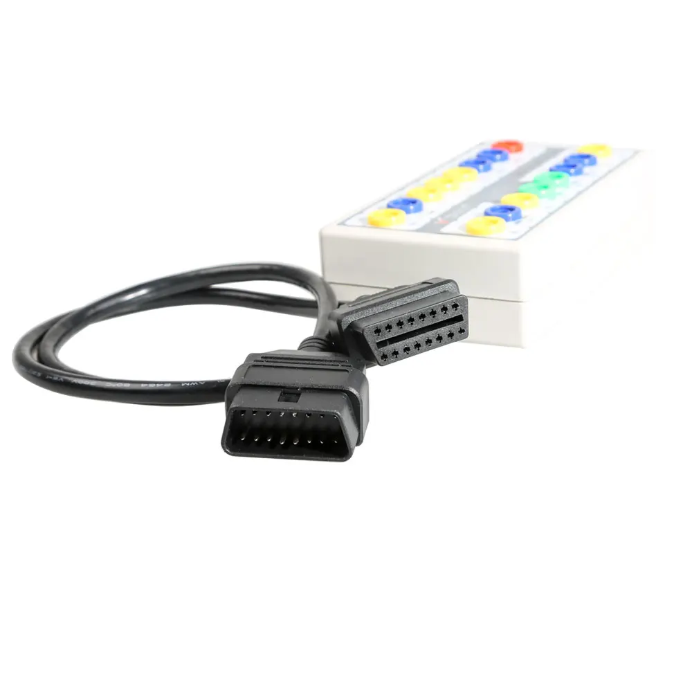 OBDII OBD2 Breakout Box Car OBD 2 Break Out Protocol Detector Auto Can Test Автомобильный разъем автомобильный