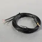 1,2 м HIFI кабель для наушников с серебряным покрытием, медный провод для наушников, провод для обслуживания, для самостоятельной замены кабеля для наушников, аудиокабель 3,5 мм