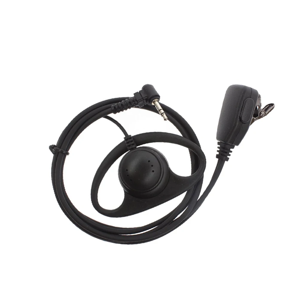 New 2Pcs D Форма гарнитура функция PTT для Motorola Talkabout Кобра двухстороннее Md200Tpr Mh230R Mg160A