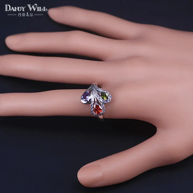 Новое поступление женский Ювелирный Комплект серебряного цвета ожерелье серьги