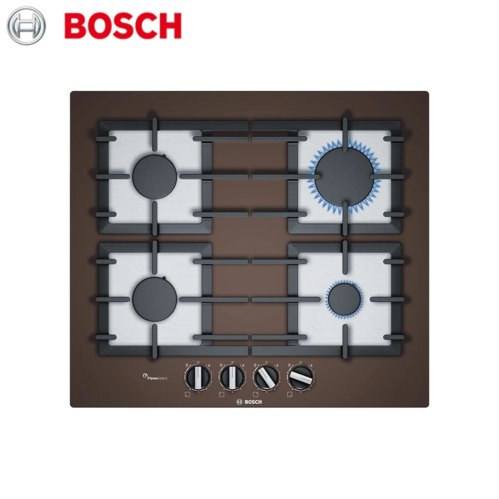 Газовая варочная панель Bosch Serie|6 PPP6A4B90R|Встраиваемые варочные панели| |