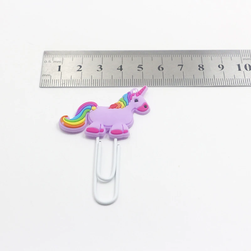 1PC Cute Unicorn Book Mark Lovely Mermaid Bookmarks Metal Paperclip For Books Kids Girls Gift School Supplies Novelty Stationery |