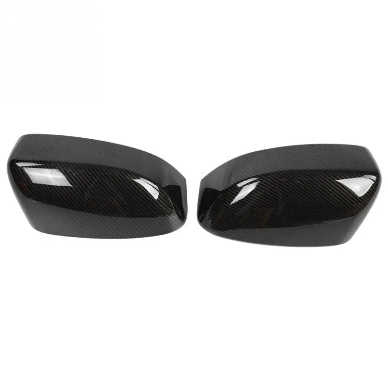 2 шт. декоративные крышки для бокового зеркала заднего вида из углеродного