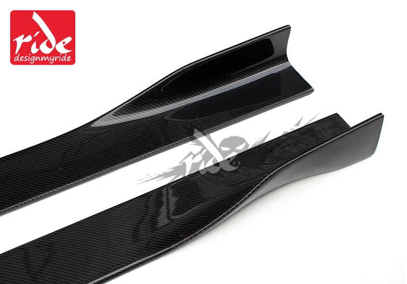 E46 Carbon fiber Side skirts For BMW D-Style Splitters Flaps Car Styling Universal 320i 325i 325xi 330i 330xi Skirts | Автомобили и