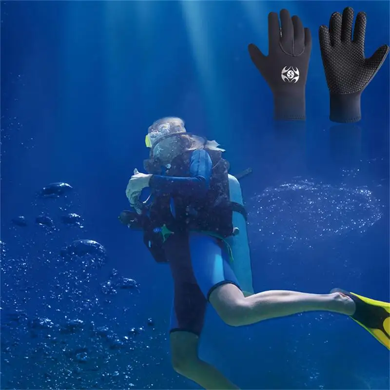 

SLINX Men Women 3mm Neoprene Warm Scuba Diving Gloves Snorkeling Spearfishing Windsurfing Surfing Boating Anti-scratch Gloves
