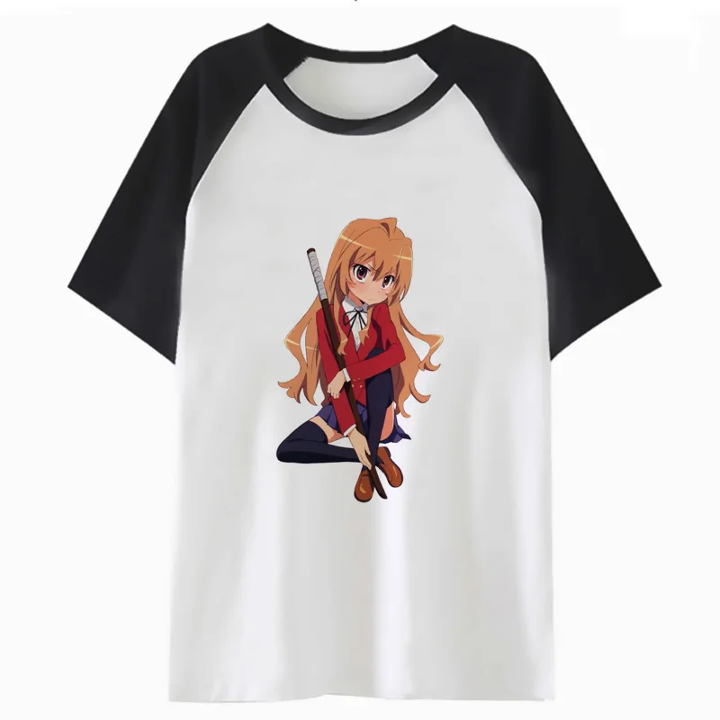 Мужская футболка в стиле Харадзюку toradora хип-хоп уличная одежда P2463 |