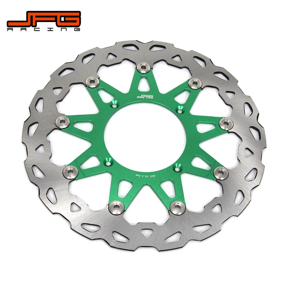 Плавающий тормозной диск Motocross 320 мм для KAWASAKI KX125 KX250 2006 2008 KX250F KX450F 2015 KLX450R 2007