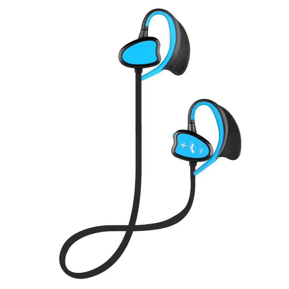 Водонепроницаемые спортивные наушники IPX8 Bluetooth CSR Беспроводная стереогарнитура