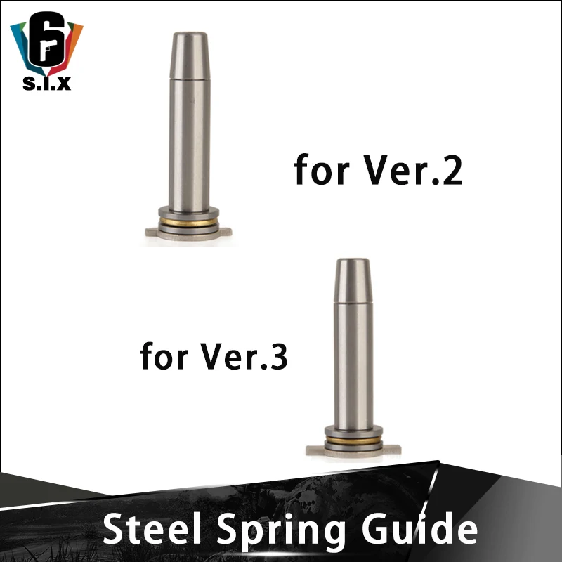 Шесть тактических подшипников из нержавеющей стали с пружинным направляющим